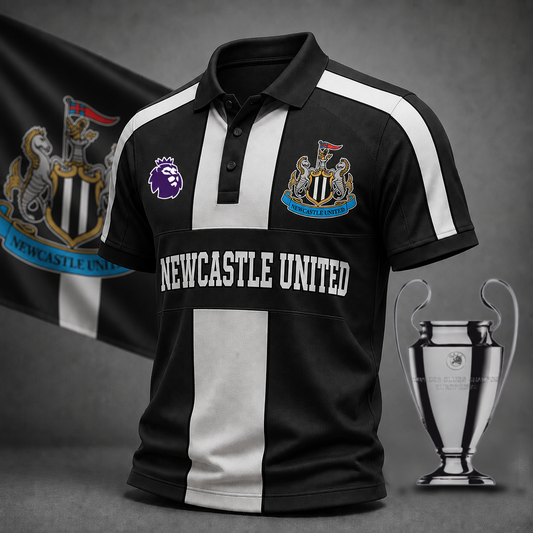 Premium EPL x NEW Heritage Stripe Rugby Polo Shirt