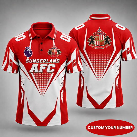 Premium EPL x SUN Gridiron Performance Polo Shirt for True Fans