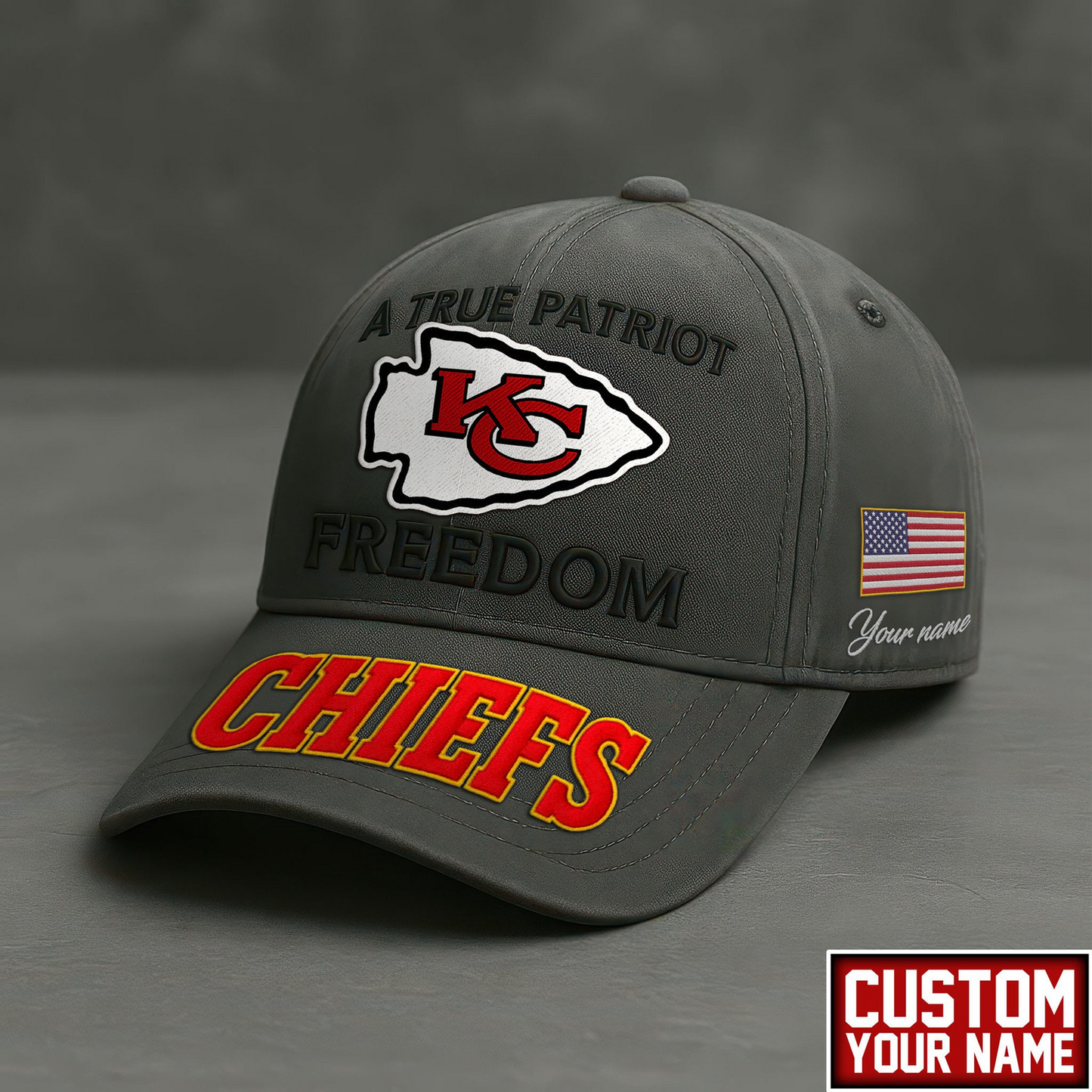 Premium KCC x NFL A True Patriot Cap TD NDT TDT