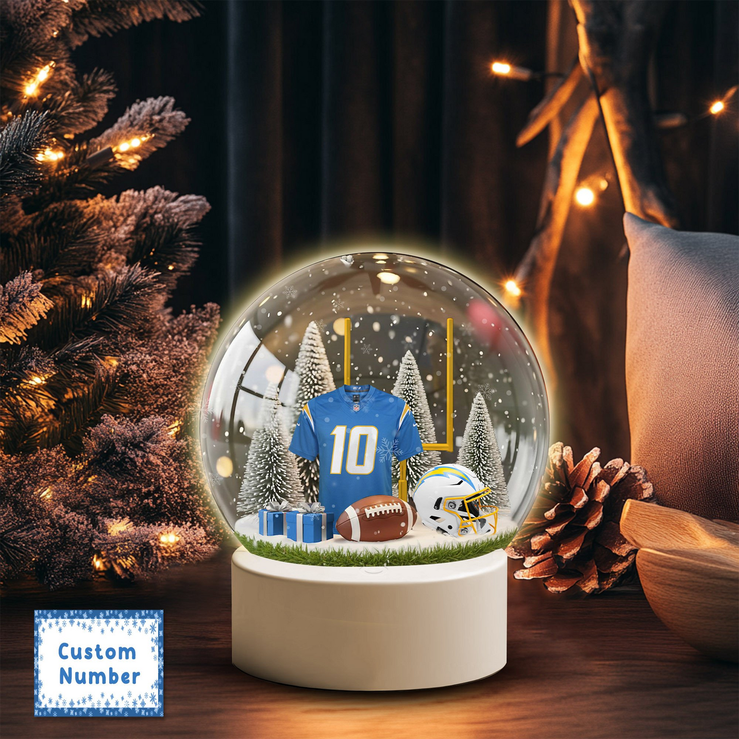 Premium LAC x NFL Christmas Ornaments DATND TANTD