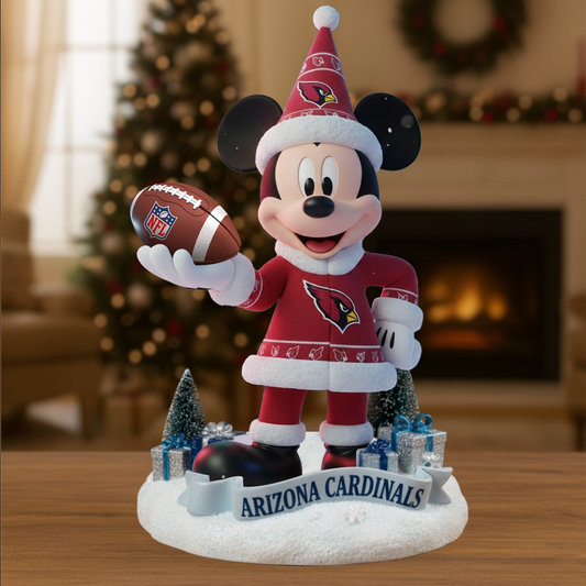 Premium NFL ARI x MIC Christmas Arcylic Plaque DATND TANTD