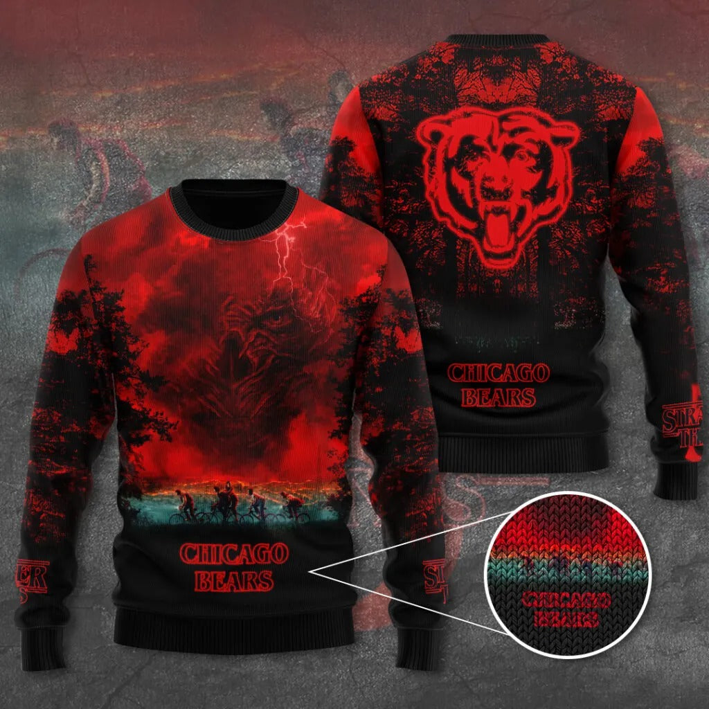 Premium NFL CHI x STGT Ugly Sweater  V1 NMD NHM