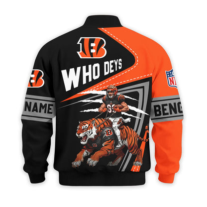 Premium NFL CIN Bomber Jacket V1 NMD NHM