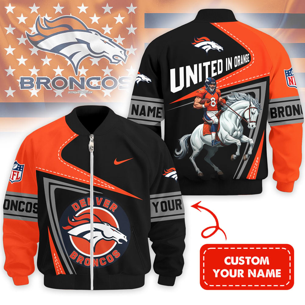 Premium NFL DEN Bomber Jacket V1 NMD NHM