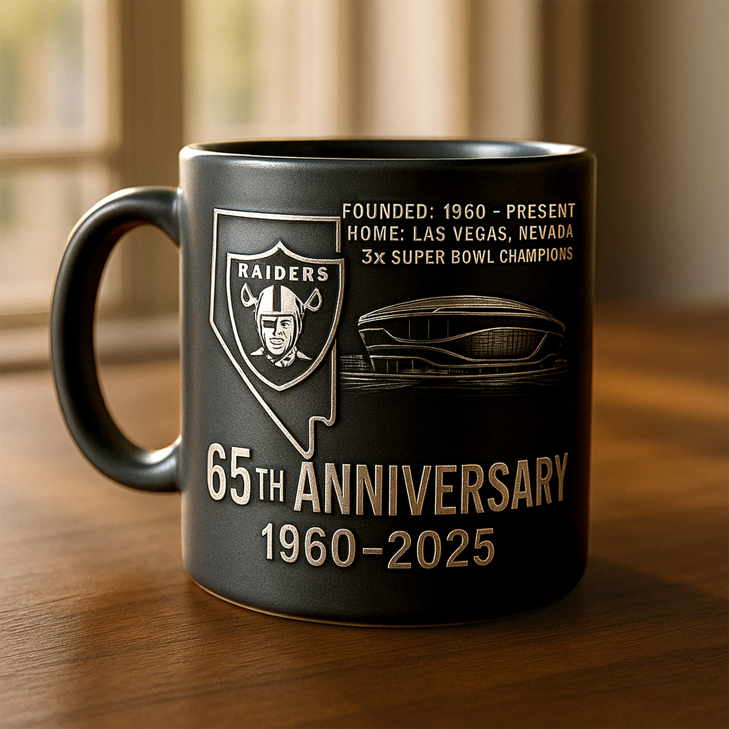 Premium NFL LV The Anniversary Mug V1 NMD TTV