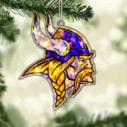 Premium NFL MIN Chrismast Ornament V4 NMD TTV