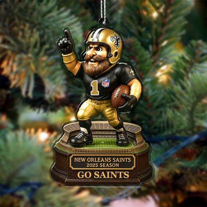 Premium NFL NO Chrismast Ornament V4 NMD TTV