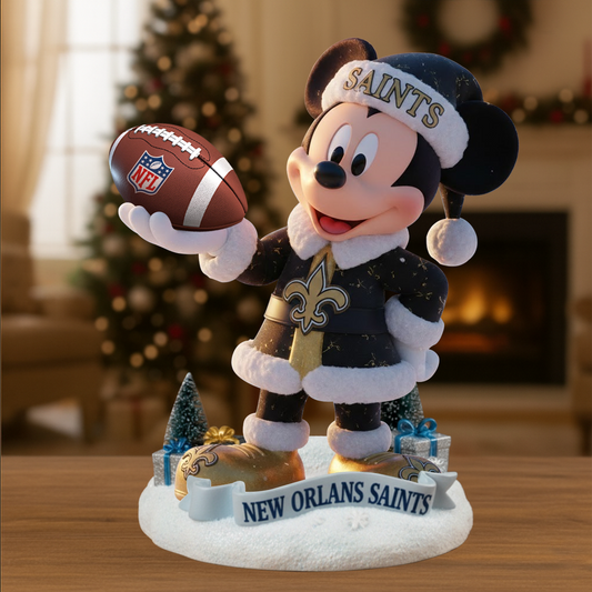 Premium NFL NO x MIC Christmas Arcylic Plaque DATND TANTD
