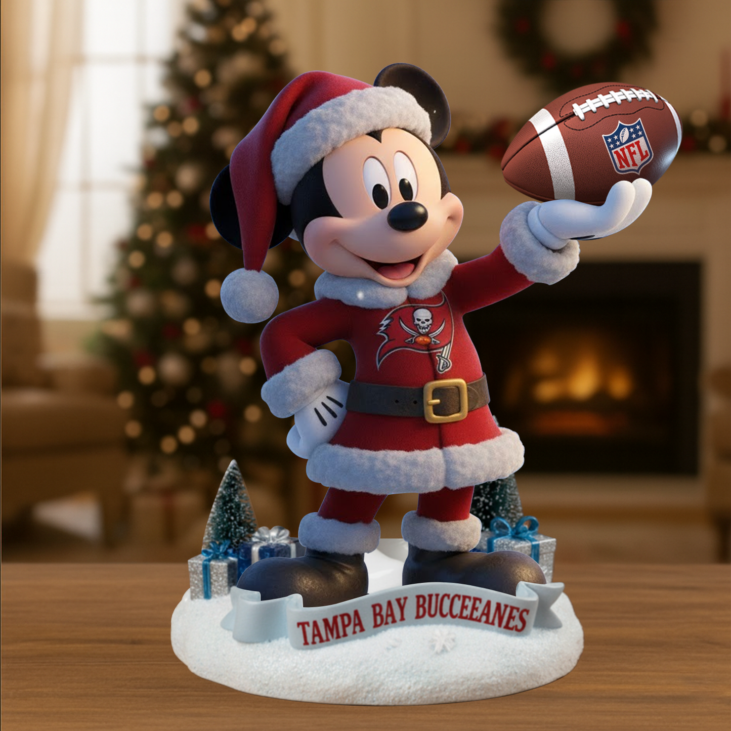 Premium NFL TB x MIC Christmas Arcylic Plaque DATND TANTD