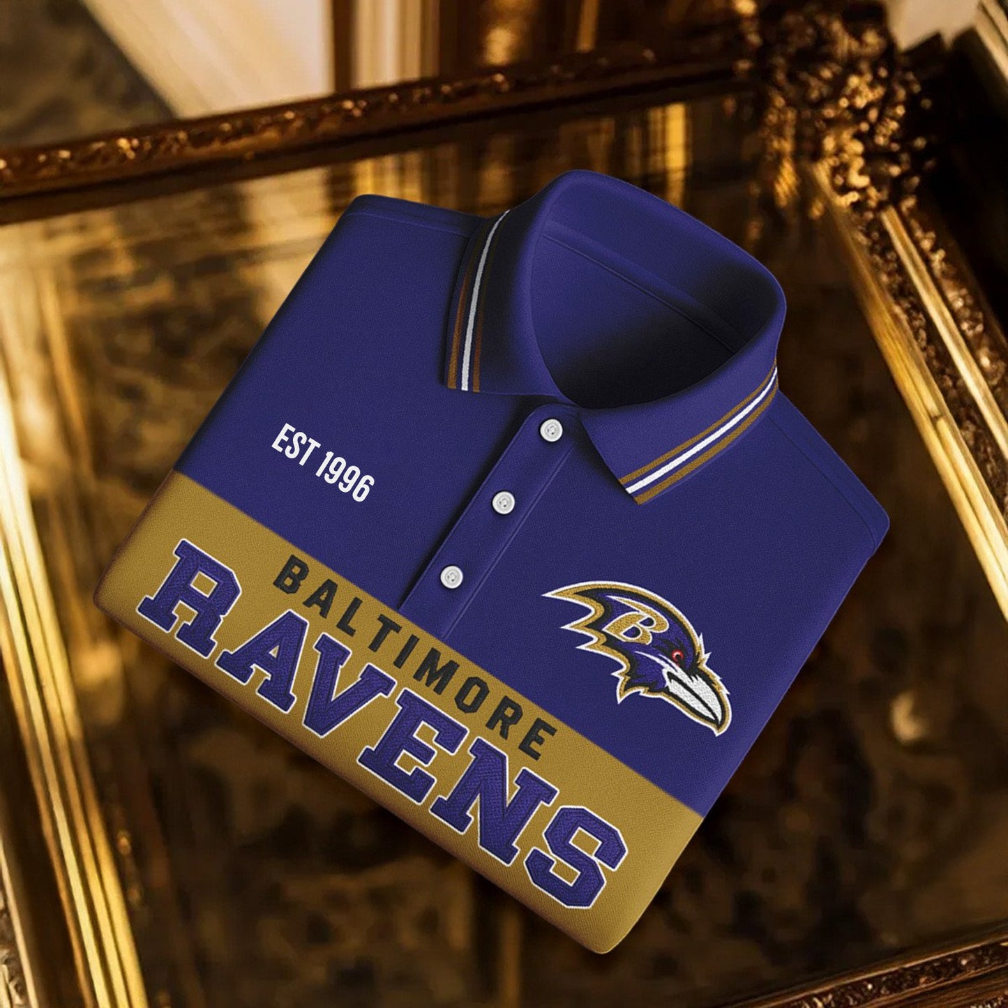 Premium NFL X BAL Classic  Polo Shirt NDT NHM