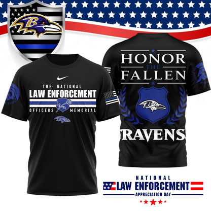 Premium NFL X BAL The National Law Enforcement 3D Shirt NDT LVH 050626