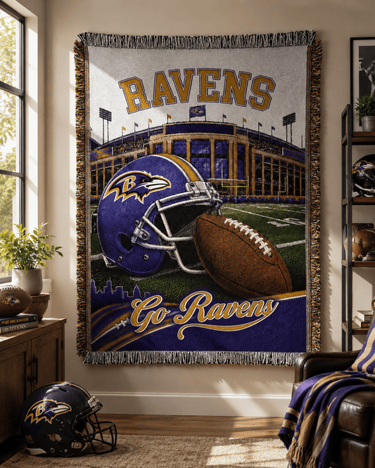 Premium NFL X BAL Woven Blanket Limited Edtions NDT LVH 300526