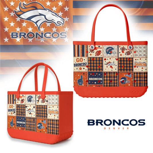 Premium NFL X BD Patchwork Design Beach Tote Bag NDT NTN