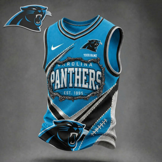 Premium NFL X CAR Game Day V-Neck Tank Top Shirt V3 NDT NHM 080626