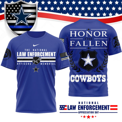 Premium NFL X DAL The National Law Enforcement 3D Shirt NDT LVH 050626