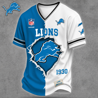 Premium NFL X DL Game Day Streetwear V-neck  Shirt NDT VHM 040626