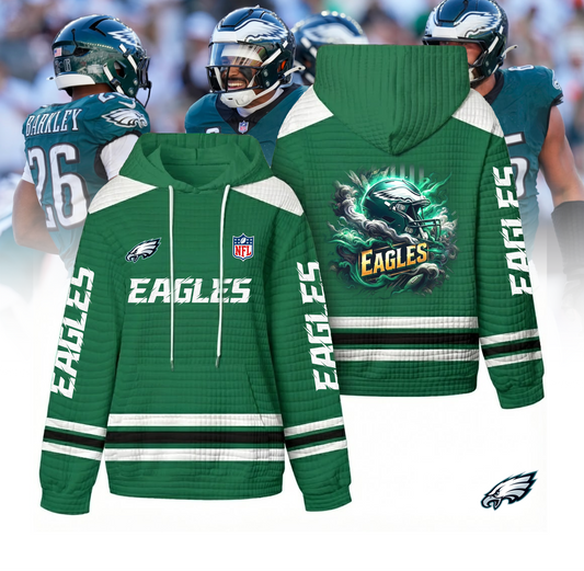 Premium NFL X EAG Royals Game-Day Waffle Hoodie NDT VHM