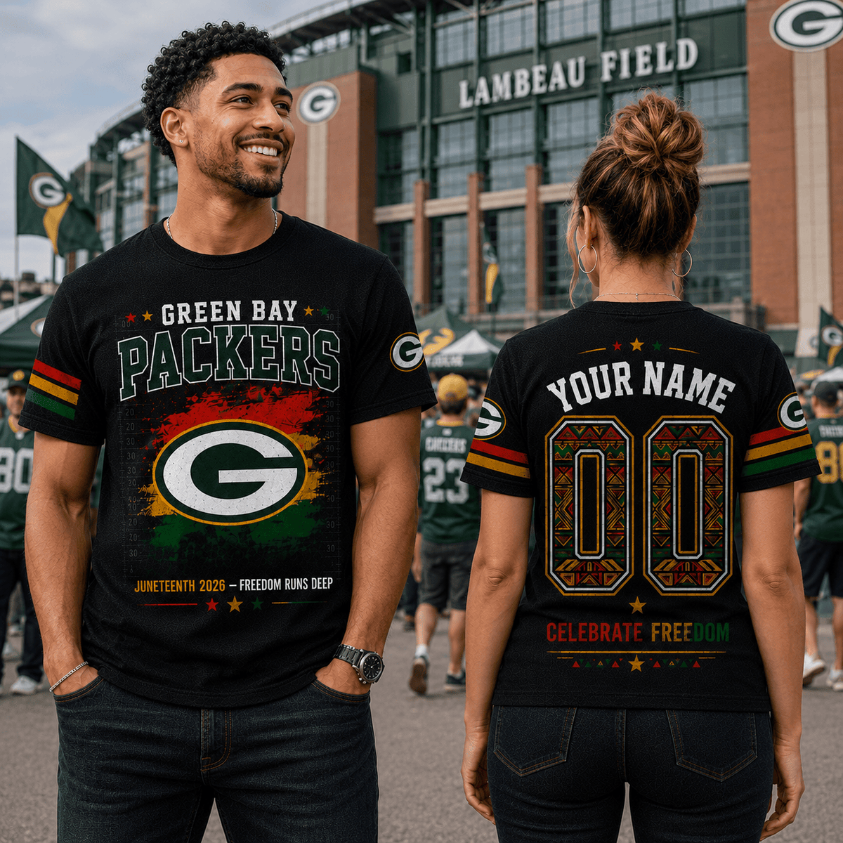 Premium NFL  X GBP Juneteenth 2026  Shirt Personalized Gift For Fan NDT VHM 090626