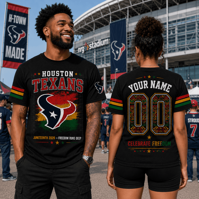 Premium NFL  X HT Juneteenth 2026  Shirt Personalized Gift For Fan NDT VHM 090626