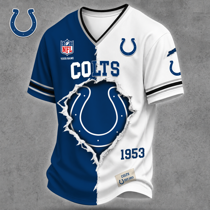 Premium NFL X IC Game Day Streetwear V-neck  Shirt NDT VHM 040626