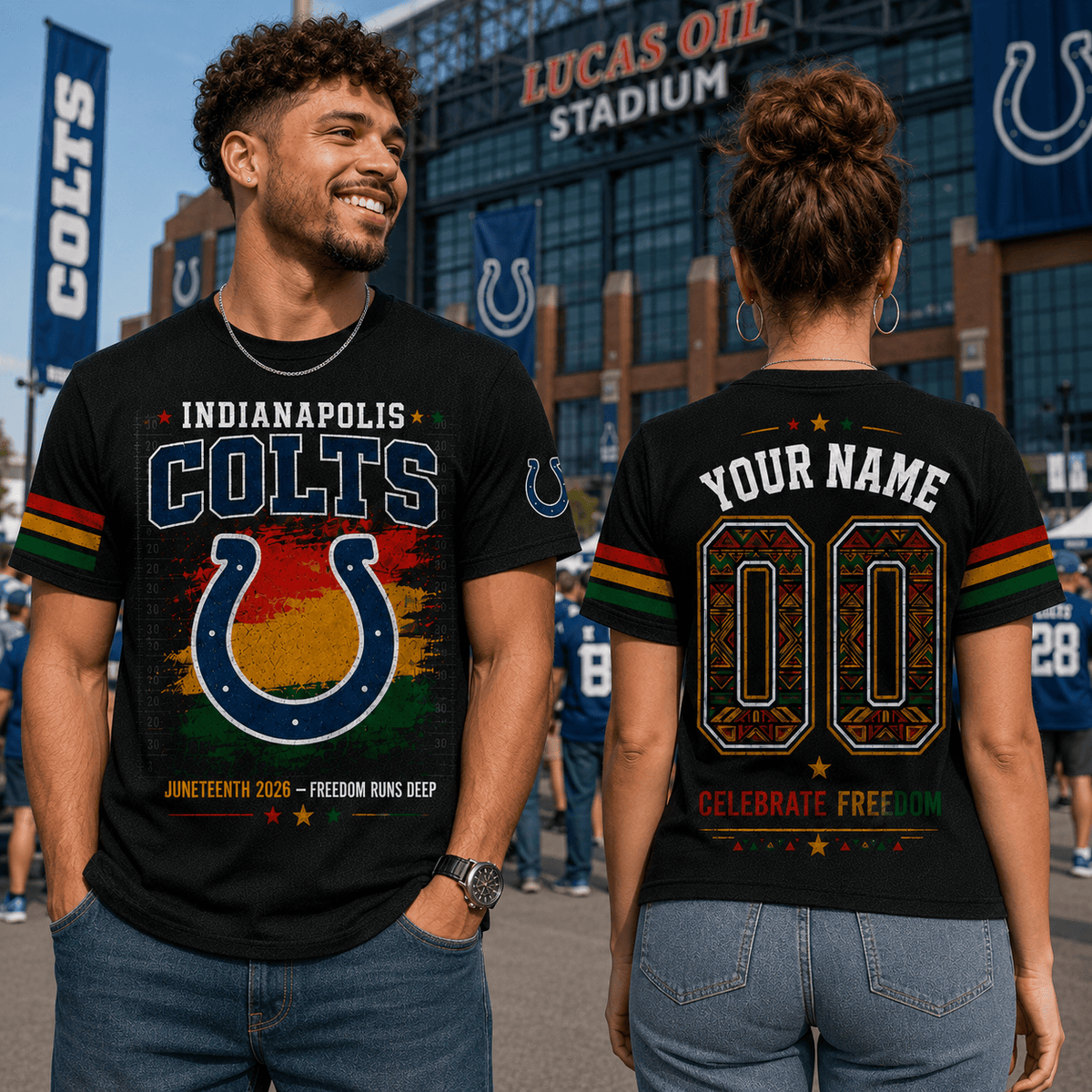 Premium NFL  X IC Juneteenth 2026  Shirt Personalized Gift For Fan NDT VHM 090626