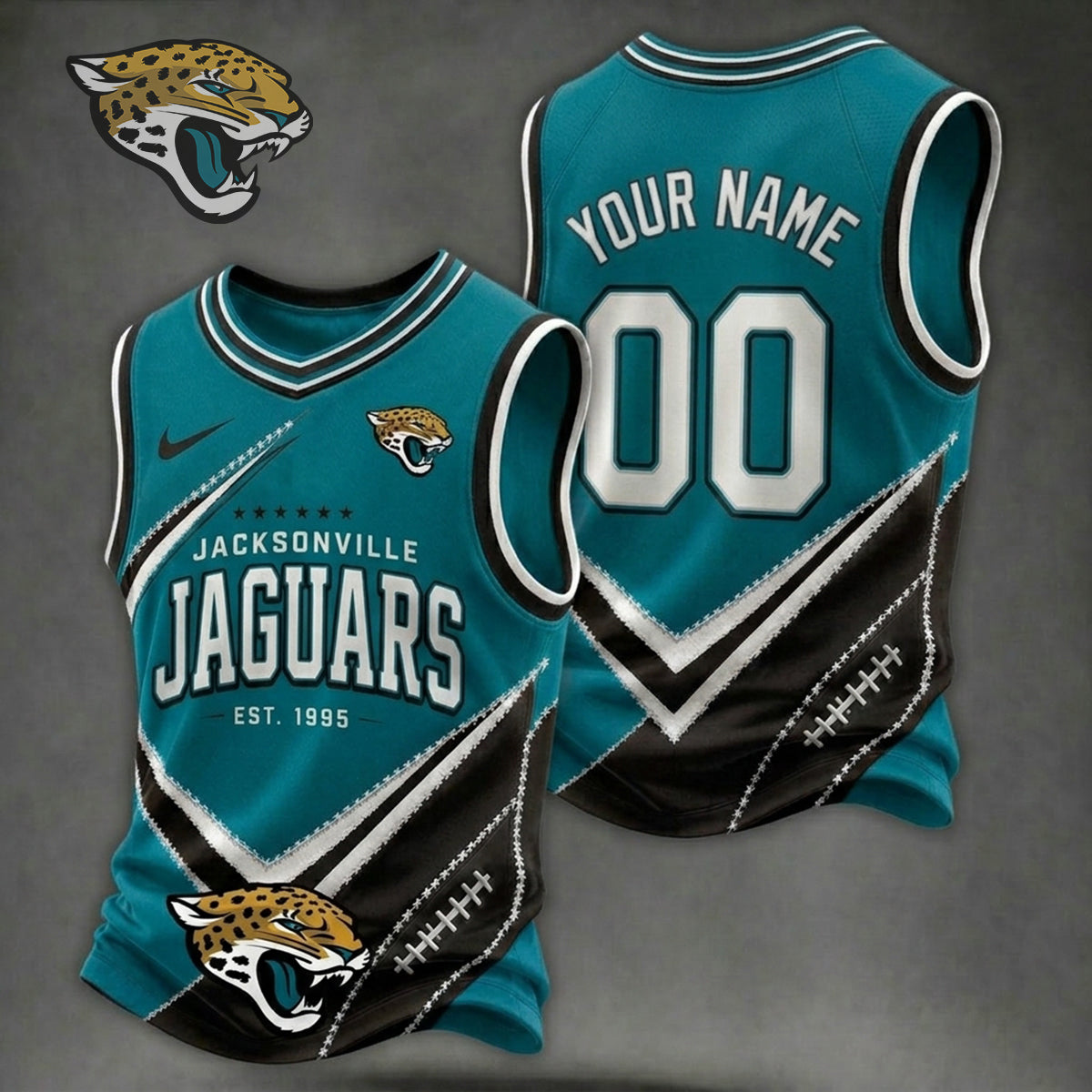 Premium NFL X JAC Game Day V-neck Tank Top Shirt V33 NDT NHM 080626