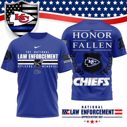 Premium NFL X KAN The National Law Enforcement 3D Shirt NDT LVH 050626