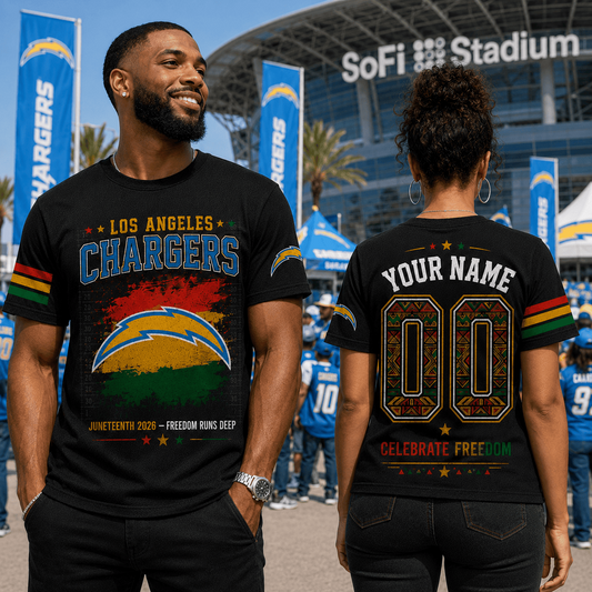Premium NFL  X LAC Juneteenth 2026  Shirt Personalized Gift For Fan NDT VHM 090626