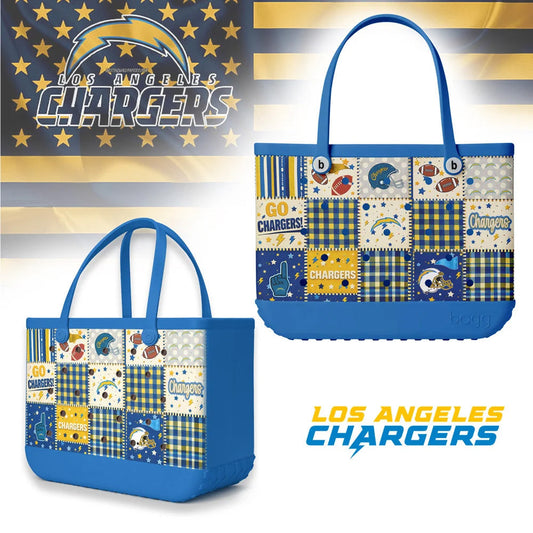 Premium NFL X LAC Patchwork Design Beach Tote Bag NDT NTN