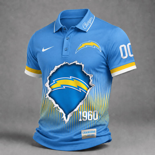 Premium NFL X LAC Performance Polo V3 Shirt FOR SUMMER HOLIDAY 120626