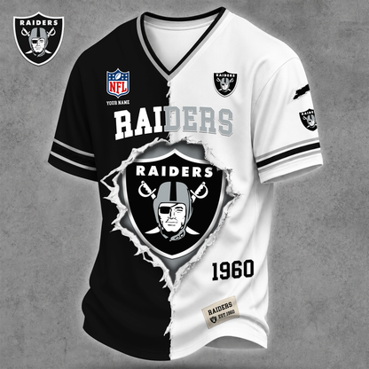 Premium NFL X LVR Game Day Streetwear V-neck  Shirt NDT VHM 040626