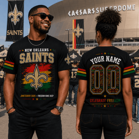 Premium NFL  X NOS Juneteenth 2026  Shirt Personalized Gift For Fan NDT VHM 090626