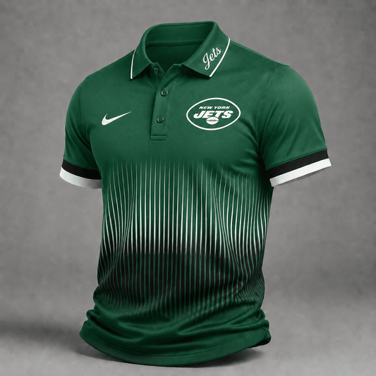 Premium NFL X NYJ Performance Polo Shirt FOR SUMMER HOLIDAY 110626