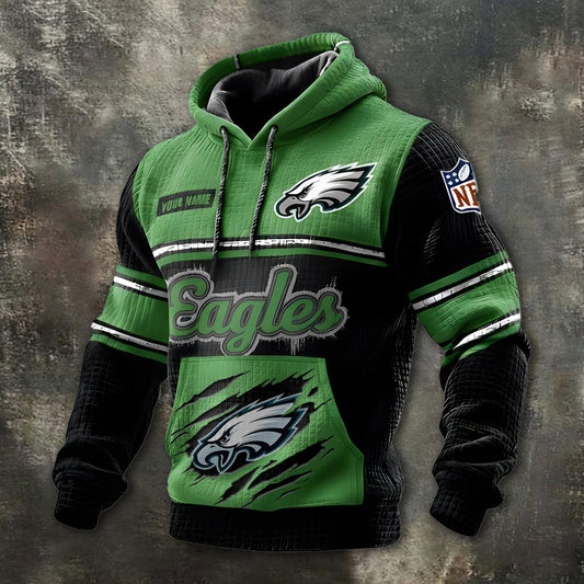 Premium NFL X PE Western heritage Waffle Hoodie For Personalized NDT LVH