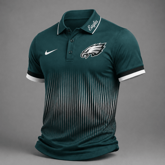Premium NFL X PHI Performance Polo Shirt FOR SUMMER HOLIDAY 110626