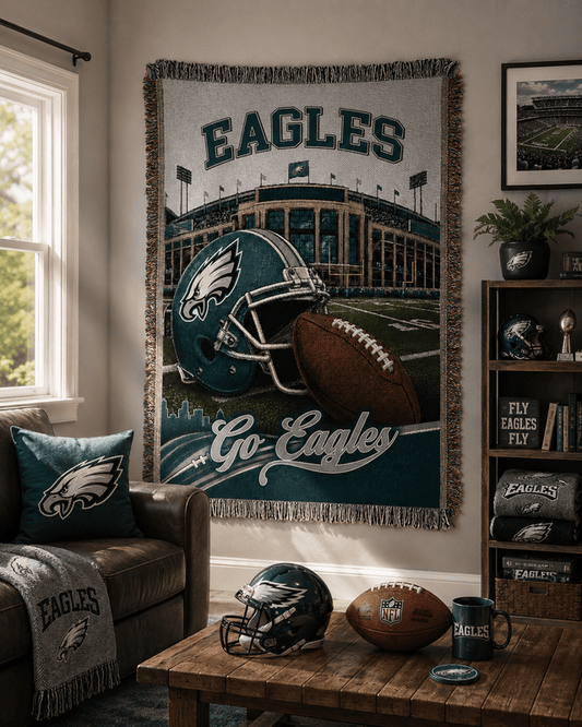 Premium NFL X PHI Woven Blanket Limited Edtions NDT LVH 300526