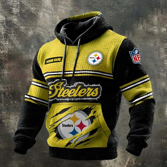 Premium NFL X PIT Western heritage Waffle Hoodie For Personalized NDT LVH
