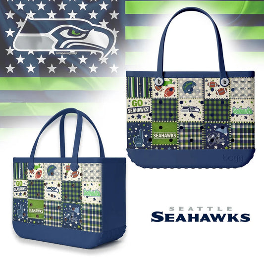 Premium NFL X SS Patchwork Design Beach Tote Bag NDT NTN