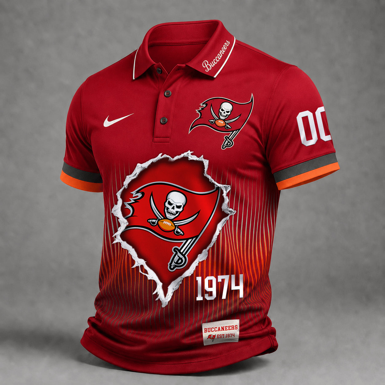 Premium NFL X TB Performance Polo V3 Shirt FOR SUMMER HOLIDAY 120626