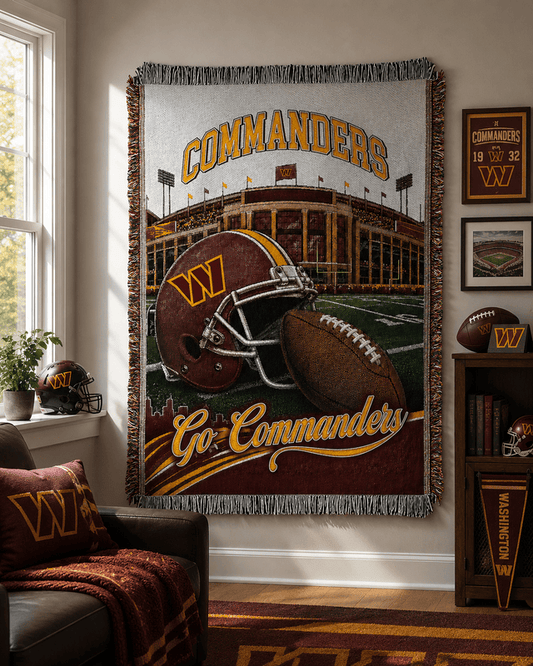 Premium NFL X WAS Woven Blanket Limited Edtions NDT LVH 300526