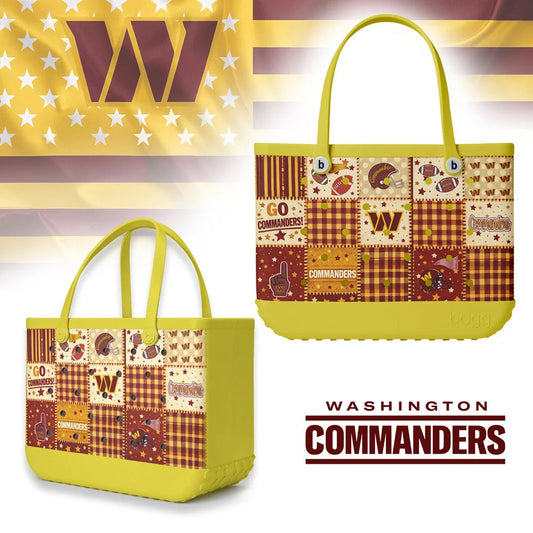 Premium NFL X WC Patchwork Design Beach Tote Bag NDT NTN