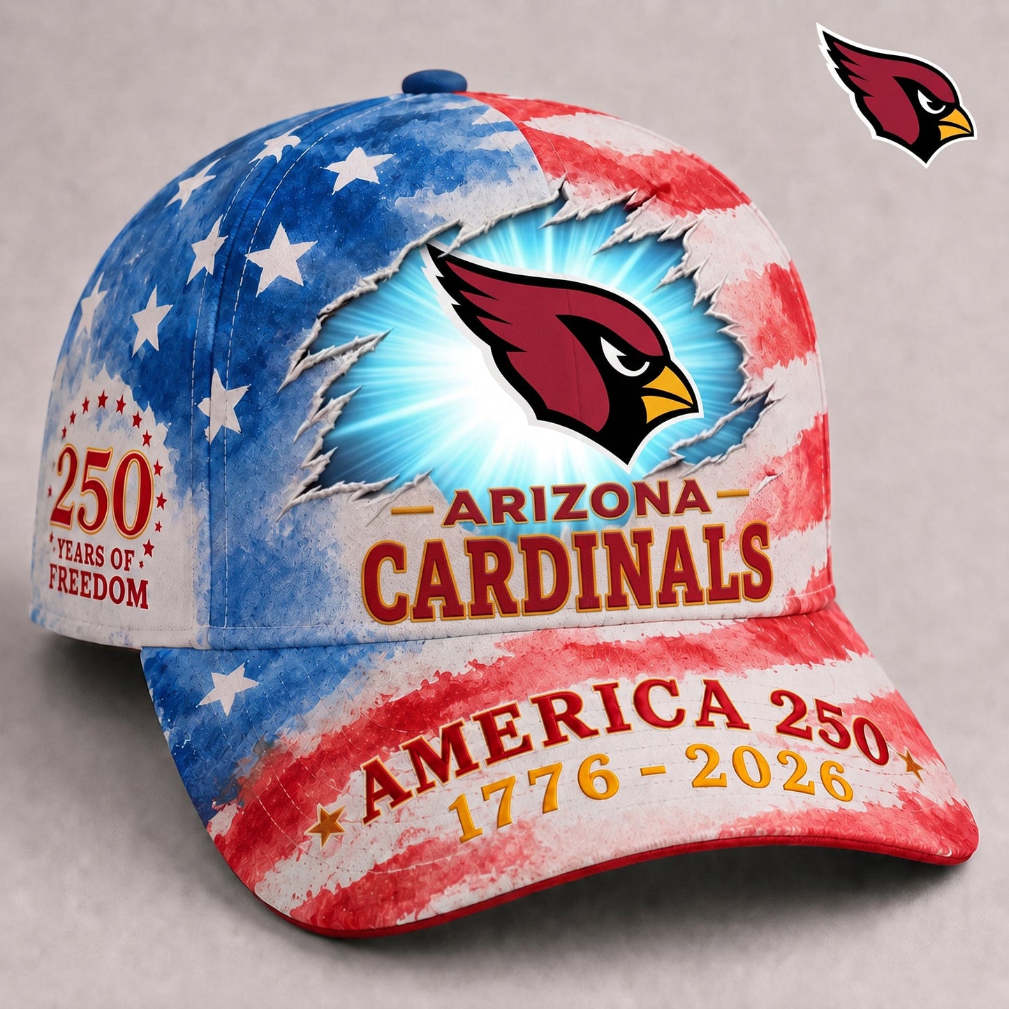 Premium NFL x ARI EXCLUSIVE 250 Years Anniversary Of Freedom Cap 270626