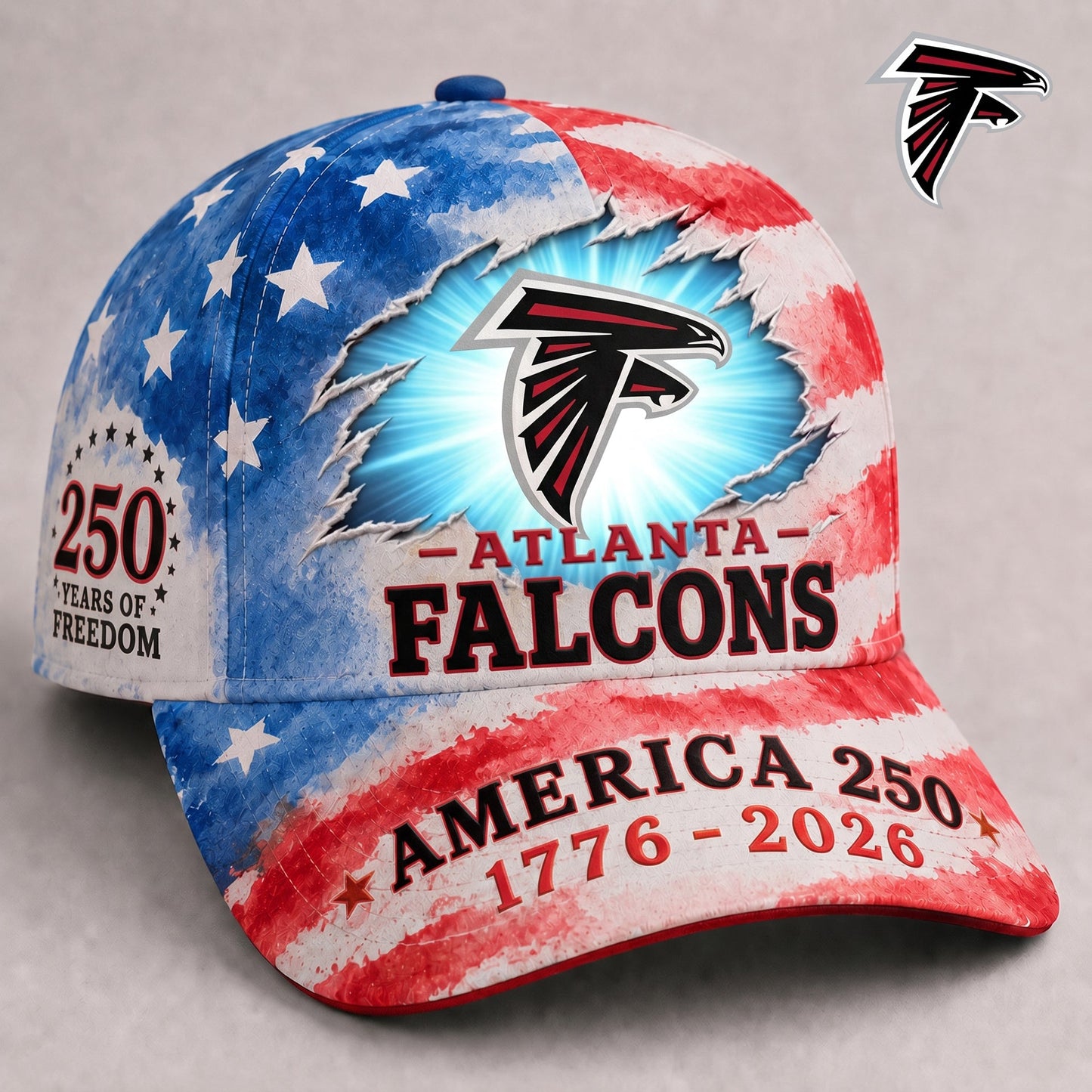 Premium NFL x ATL EXCLUSIVE 250 Years Anniversary Of Freedom Cap 270626