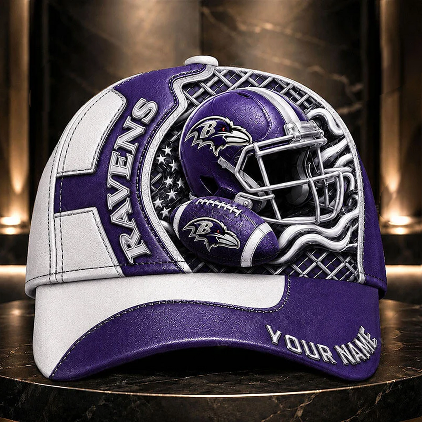 Premium NFL x BAL 3D Custom Cap DATND TANTD 280526