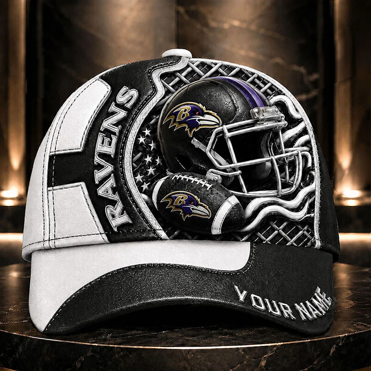 Premium NFL x BAL 3D Custom Cap DATND TANTD 280526