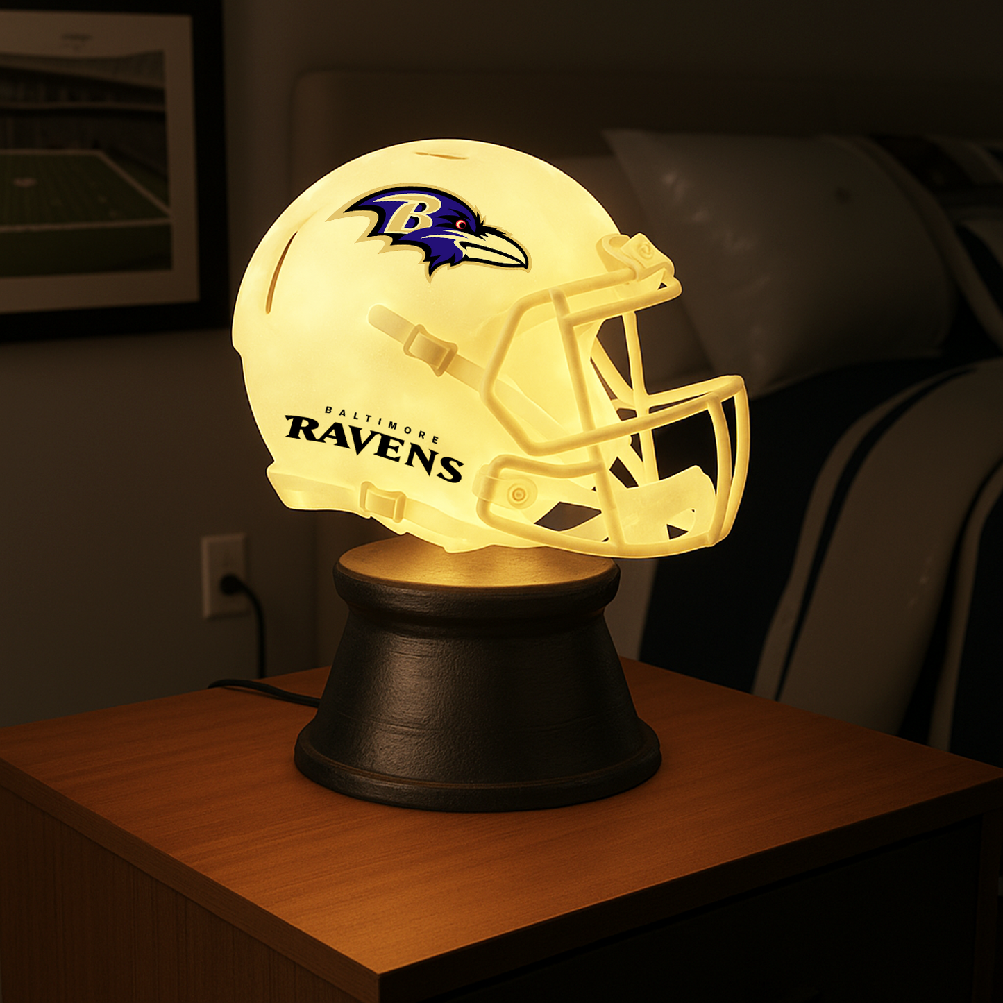 Premium NFL x BAL LED Helmet Night Light DATND TANTD