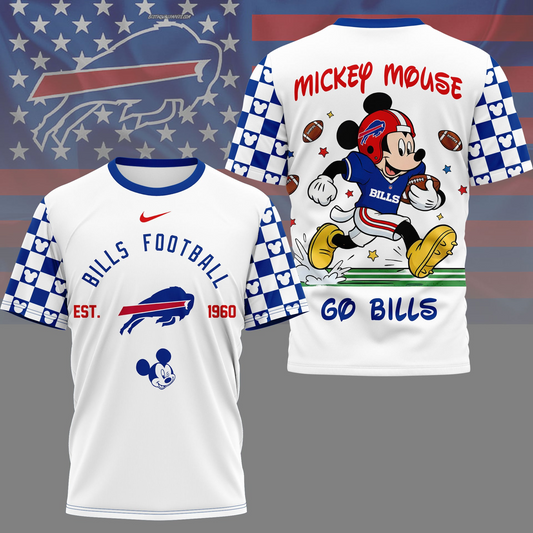 Premium NFL  x BB Mouse Football 3D Shirt NDT VHM