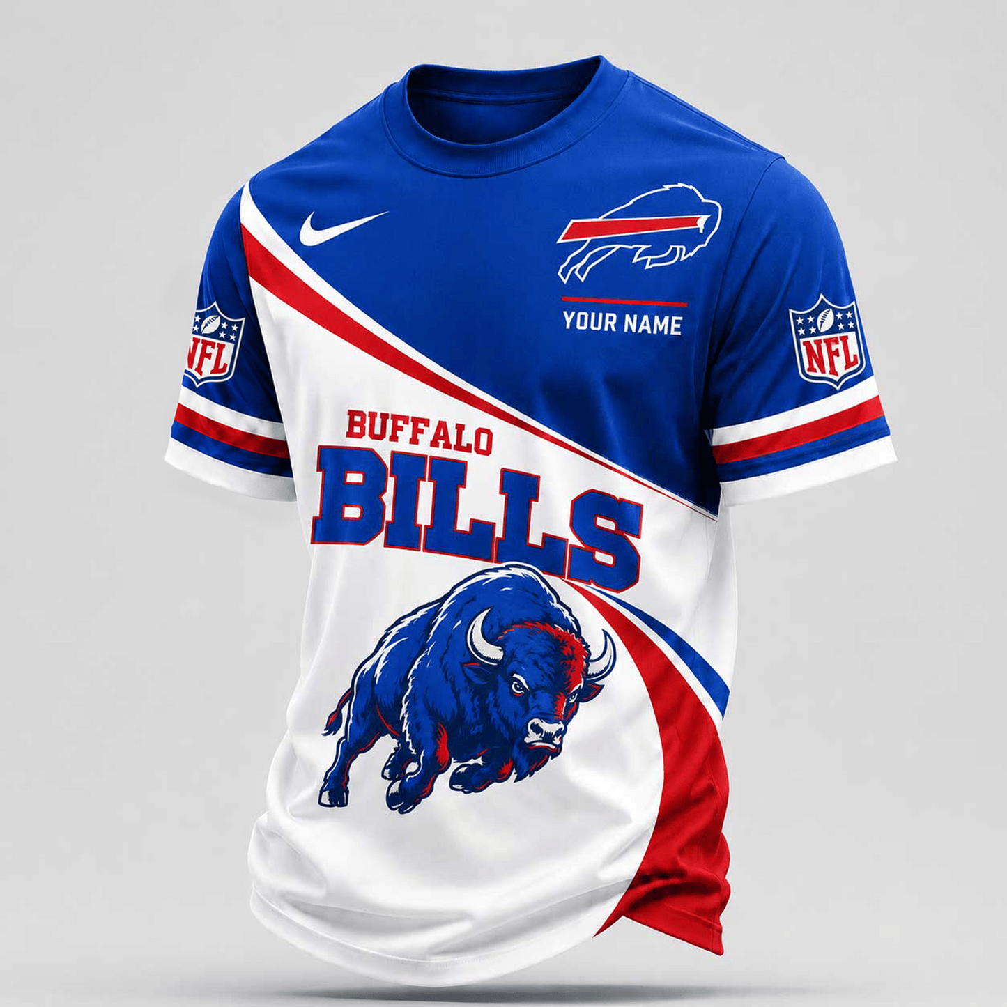 Premium NFL x BUF Bold Team Pride T-shirt