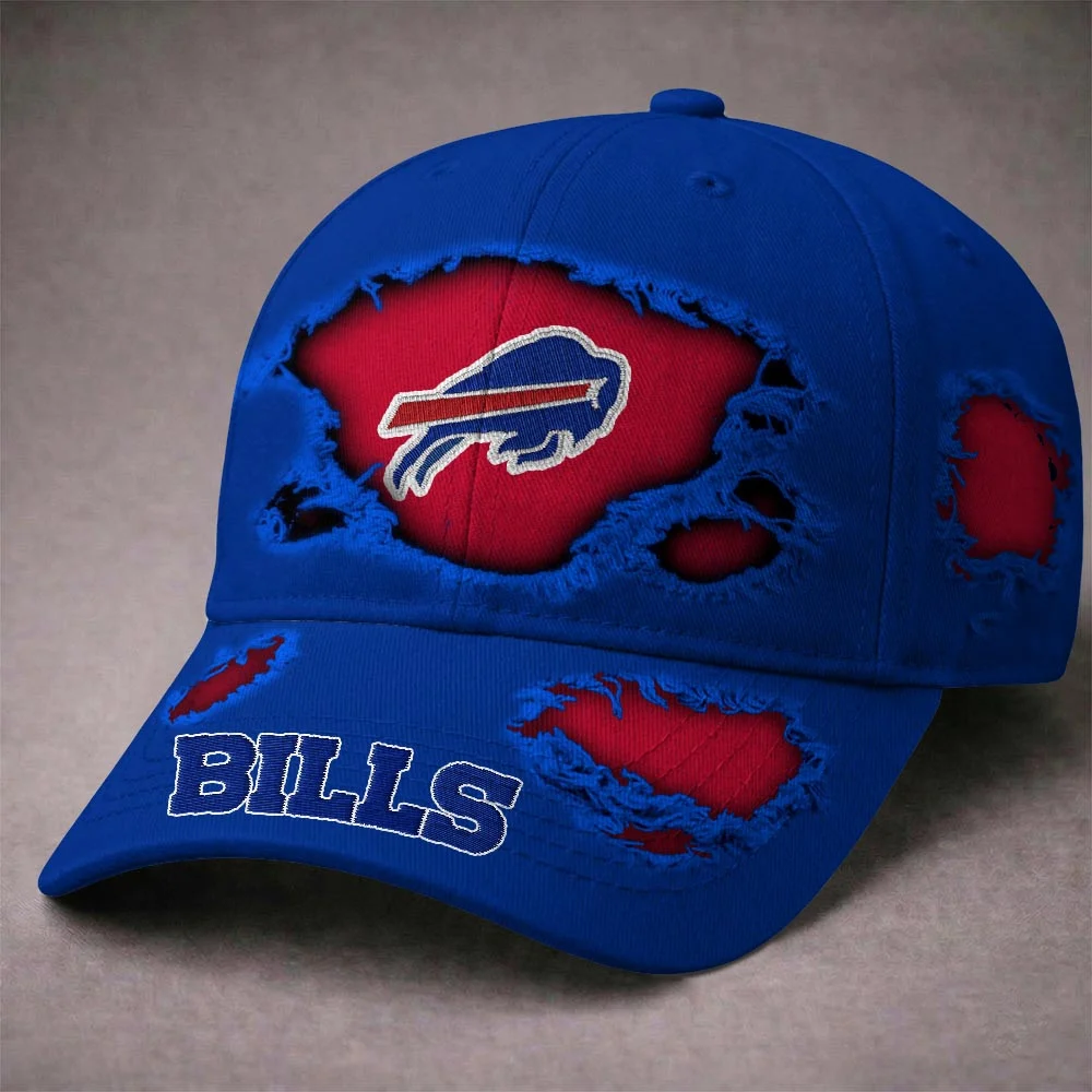Premium NFL x BUF Scratch Pattern Cap DATND TANTD 250526