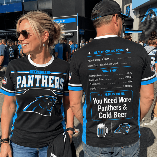 Premium NFL x CAR Funny Personalized Health Check Form 3D Shirt Football Enthusiasts 040726